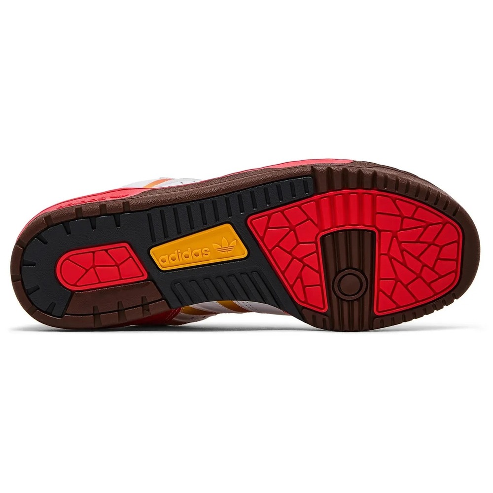 Adidas Rivalry Low "Rengoku" Demon Slayer Men's Size 9.5 White Red Shoes JI3310 - Picture 7 of 8